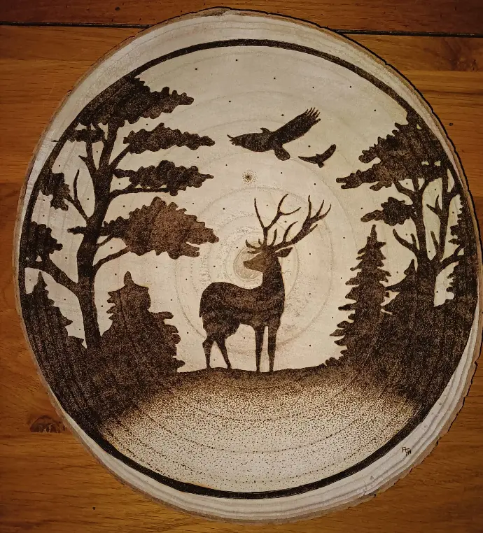 Rondin 31x35 cm