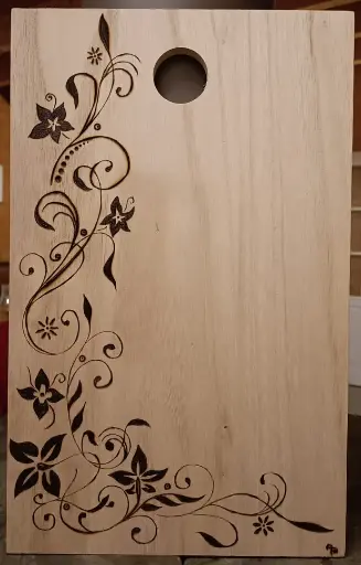 Planche à découper bois tendre 22X35 cm