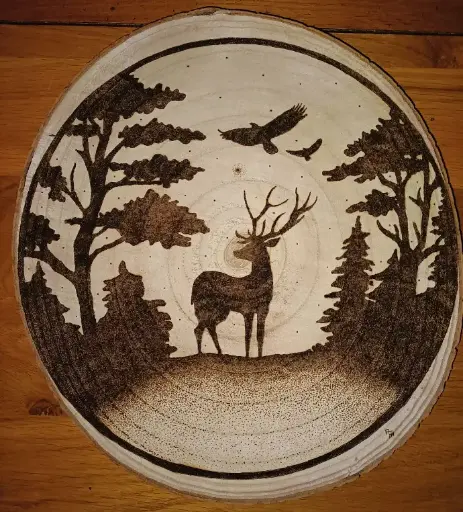 Rondin 31x35 cm